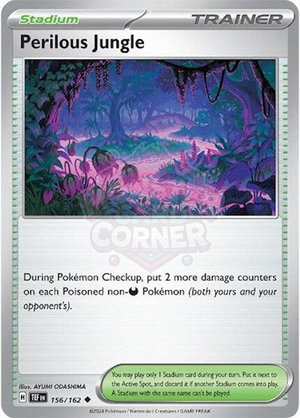 Pokemon TCG - SV05: Temporal Forces - Perilous Jungle - 156/162 - Reverse Holofoil