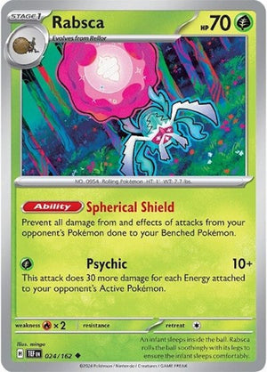 Pokemon TCG - SV05: Temporal Forces - Rabsca - 024/162