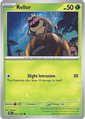 Pokemon TCG - SV05: Temporal Forces - Rellor - 023/162