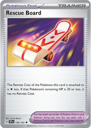 Pokemon TCG - SV05: Temporal Forces - Rescue Board - 159/162