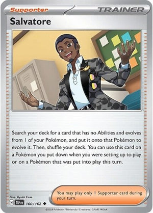 Pokemon TCG - SV05: Temporal Forces - Salvatore - 160/162