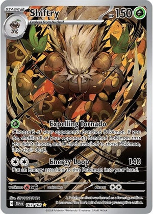 Pokemon TCG - SV05: Temporal Forces - Shiftry - 163/162 - Holofoil