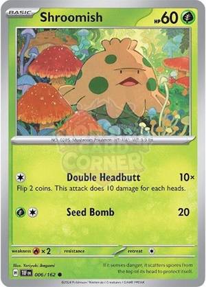 Pokemon TCG - SV05: Temporal Forces - Shroomish - 006/162