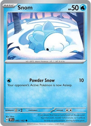 Pokemon TCG - SV05: Temporal Forces - Snom - 045/162