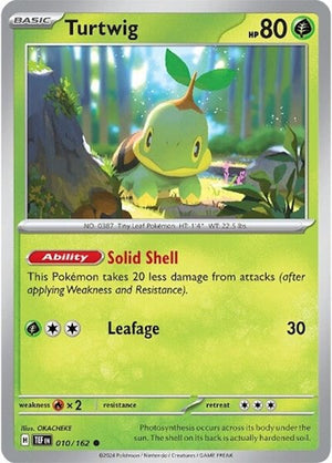 Pokemon TCG - SV05: Temporal Forces - Turtwig - 010/162