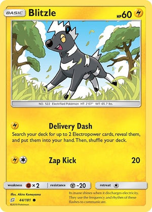 Pokemon TCG - SM - Team Up - Blitzle - 44/181
