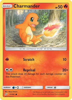 Pokemon TCG - SM - Team Up - Charmander - 11/181