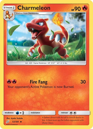 Pokemon TCG - SM - Team Up - Charmeleon - 13/181