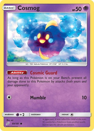 Pokemon TCG - SM - Team Up - Cosmog - 69/181 - Cosmo Holofoil