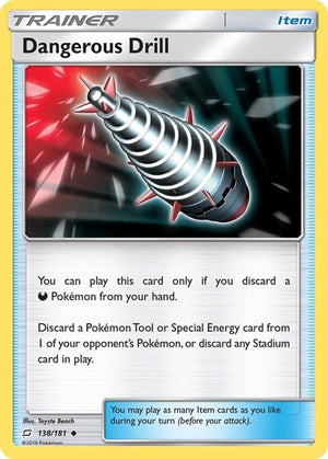 Pokemon TCG - SM - Team Up - Dangerous Drill - 138/181