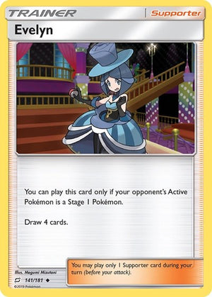 Pokemon TCG - SM - Team Up - Evelyn - 141/181