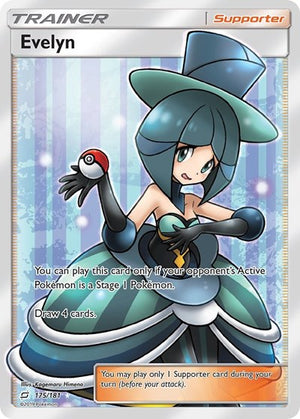 Pokemon TCG - SM - Team Up - Evelyn - 175/181 - Holofoil