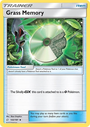 Pokemon TCG - SM - Team Up - Grass Memory - 143/181 - Reverse Holofoil