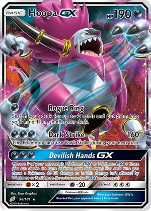 Pokemon TCG - SM - Team Up - Hoopa GX - 96/181 - Holofoil