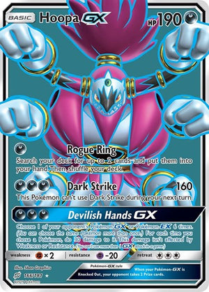 Pokemon TCG - SM - Team Up - Hoopa GX - 166/181 - Holofoil