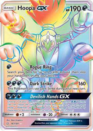 Pokemon TCG - SM - Team Up - Hoopa GX - 187/181 - Holofoil