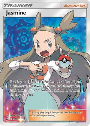Pokemon TCG - SM - Team Up - Jasmine - 177/181 - Holofoil