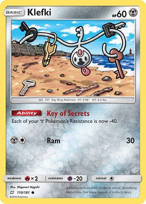 Pokemon TCG - SM - Team Up - Klefki - 110/181