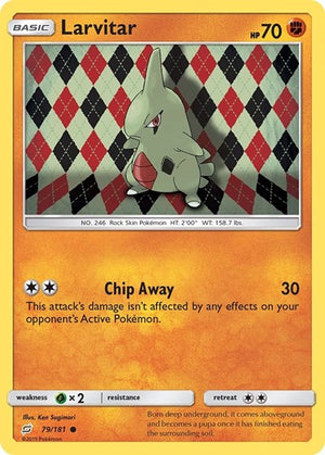 Pokemon TCG - SM - Team Up - Larvitar - 79/181