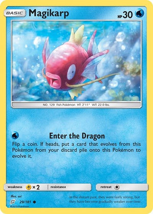 Pokemon TCG - SM - Team Up - Magikarp - 29/181