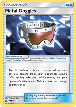 Pokemon TCG - SM - Team Up - Metal Goggles - 148/181
