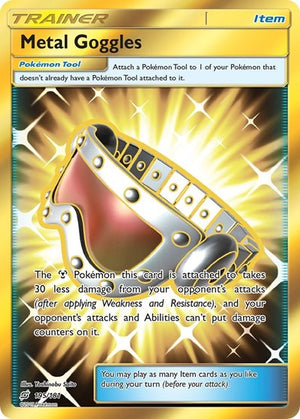 Pokemon TCG - SM - Team Up - Metal Goggles - 195/181 - Holofoil