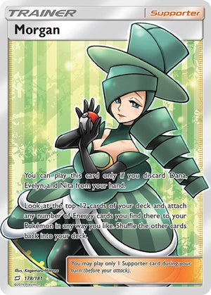 Pokemon TCG - SM - Team Up - Morgan - 178/181 - Holofoil