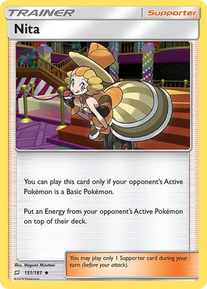 Pokemon TCG - SM - Team Up - Nita - 151/181