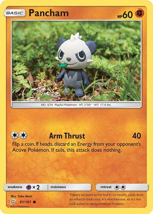 Pokemon TCG - SM - Team Up - Pancham - 81/181