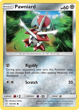 Pokemon TCG - SM - Team Up - Pawniard - 104/181