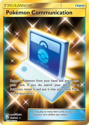Pokemon TCG - SM - Team Up - Pokemon Communication - 196/181 - Holofoil