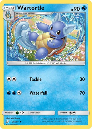 Pokemon TCG - SM - Team Up - Wartortle - 24/181