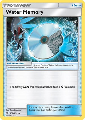 Pokemon TCG - SM - Team Up - Water Memory - 157/181 - Reverse Holofoil