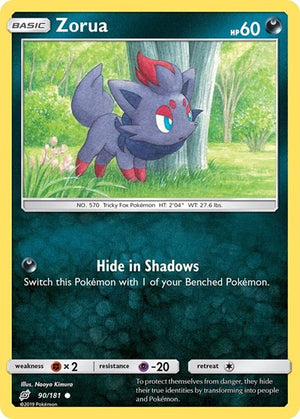 Pokemon TCG - SM - Team Up - Zorua - 90/181