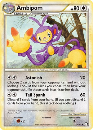 Pokemon TCG - Triumphant - Ambipom - 13/102