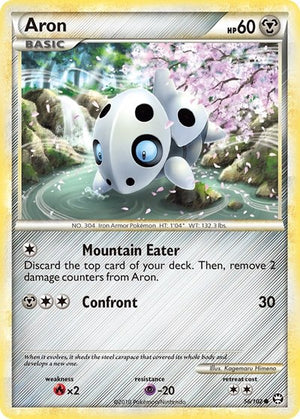 Pokemon TCG - Triumphant - Aron - 56/102