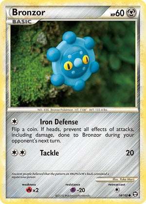Pokemon TCG - Triumphant - Bronzor - 58/102