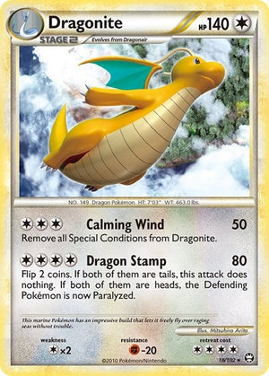 Pokemon TCG - Triumphant - Dragonite - 18/102