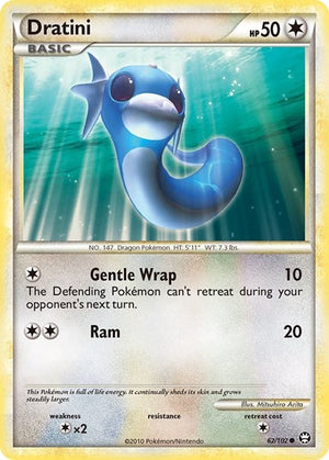 Pokemon TCG - Triumphant - Dratini - 62/102