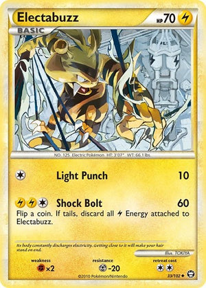Pokemon TCG - Triumphant - Electabuzz - 33/102