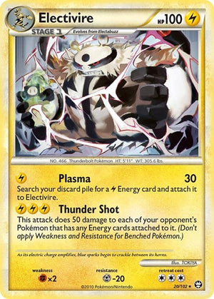 Pokemon TCG - Triumphant - Electivire - 20/102