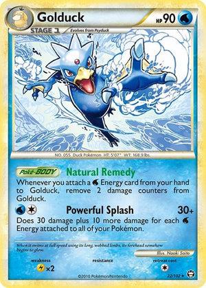 Pokemon TCG - Triumphant - Golduck - 22/102