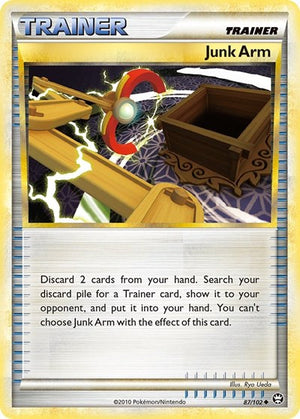 Pokemon TCG - Triumphant - Junk Arm - 87/102 - Reverse Holofoil