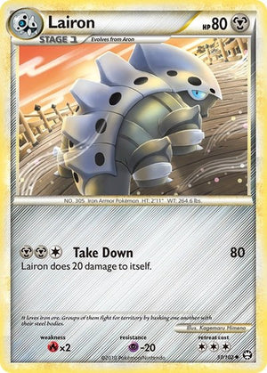 Pokemon TCG - Triumphant - Lairon - 37/102