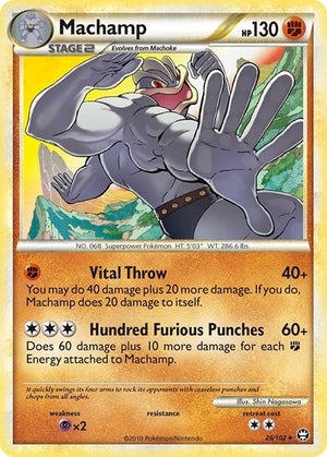 Pokemon TCG - Triumphant - Machamp - 26/102