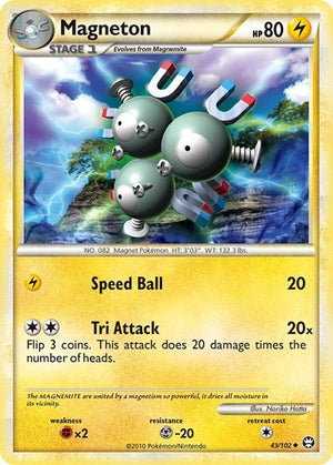 Pokemon TCG - Triumphant - Magneton - 43/102