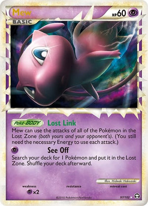 Pokemon TCG - Triumphant - Mew - 97/102 - Holofoil
