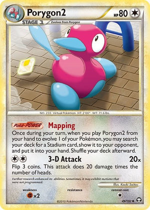 Pokemon TCG - Triumphant - Porygon2 - 49/102
