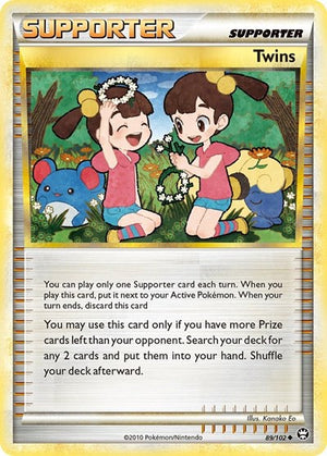 Pokemon TCG - Triumphant - Twins - 89/102 - Reverse Holofoil