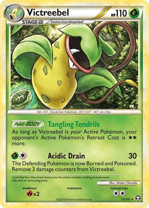 Pokemon TCG - Triumphant - Victreebel - 12/102 - Reverse Holofoil